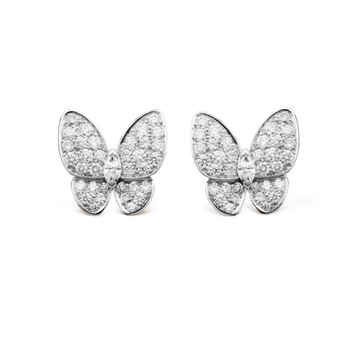 [Amore]BUTTERFLY ALL DIAMOND EARRINGS