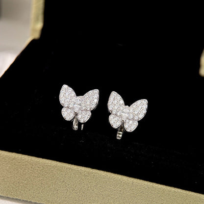 [Amore]BUTTERFLY ALL DIAMOND EARRINGS