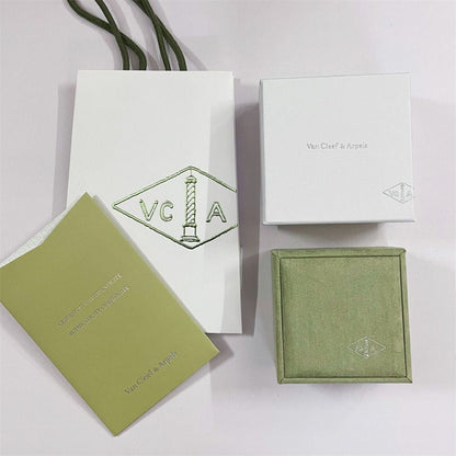 [Amore]VA CLOVER BRACELET NECKLACE RING BOX GIFT BAG