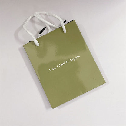 [Amore]VA CLOVER BRACELET NECKLACE RING BOX GIFT BAG