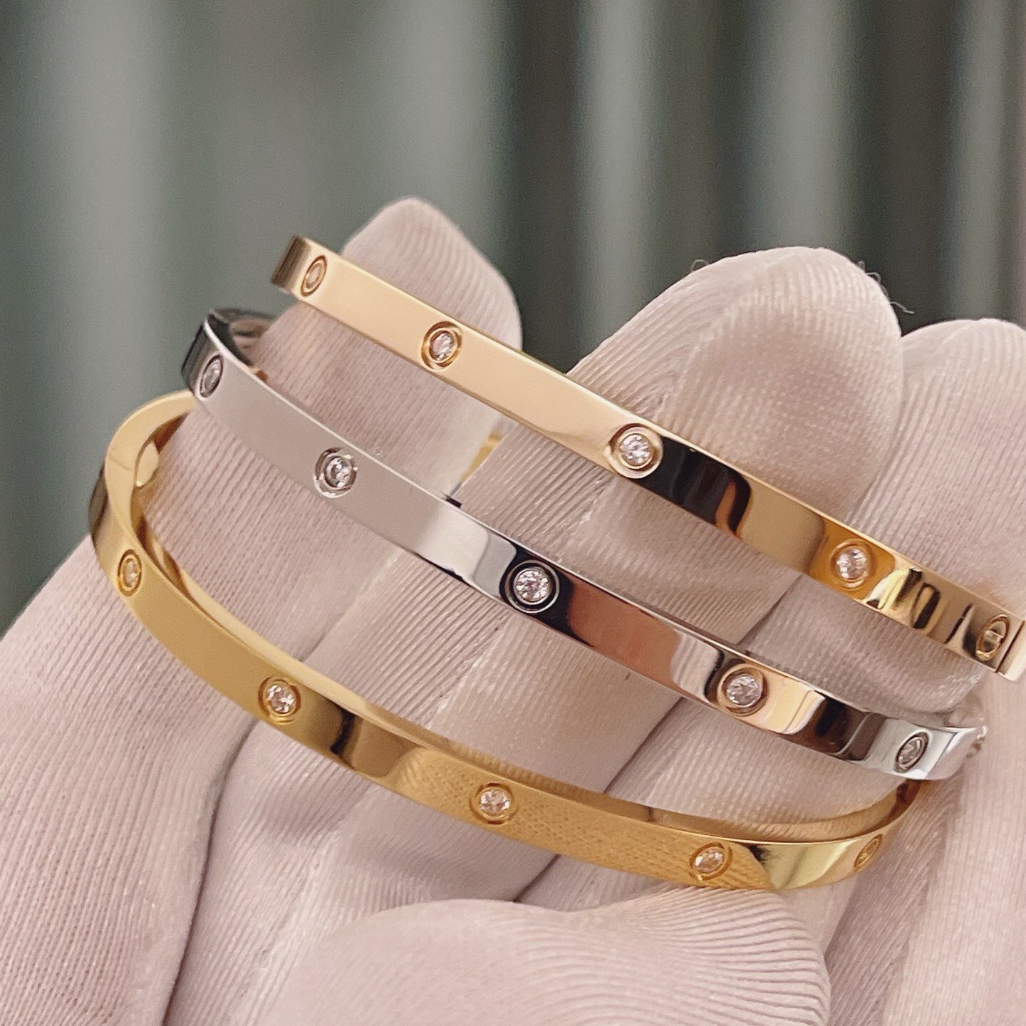 [Amore]LOVE BRACELET 3.65MM 10 DIAMONDS