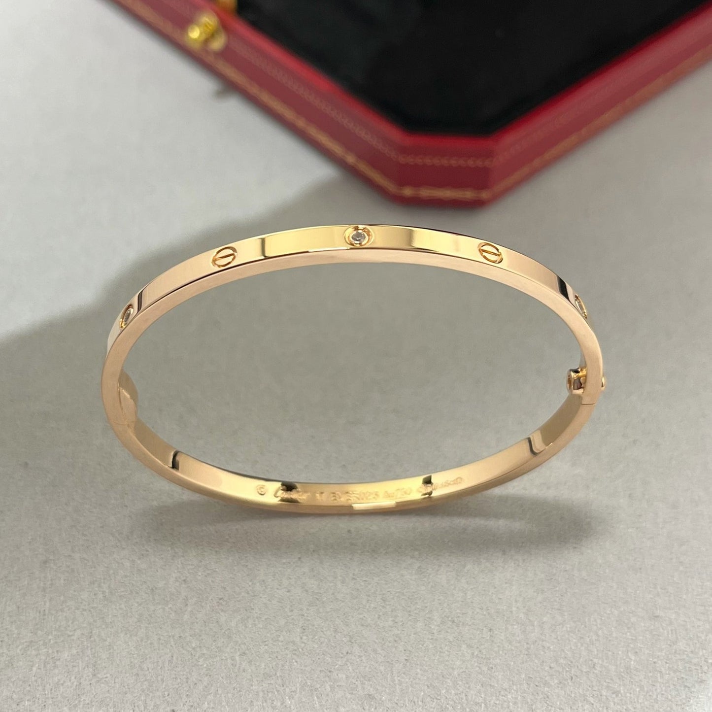 [Amore]LOVE BRACELET 3.65MM 6 DIAMONDS