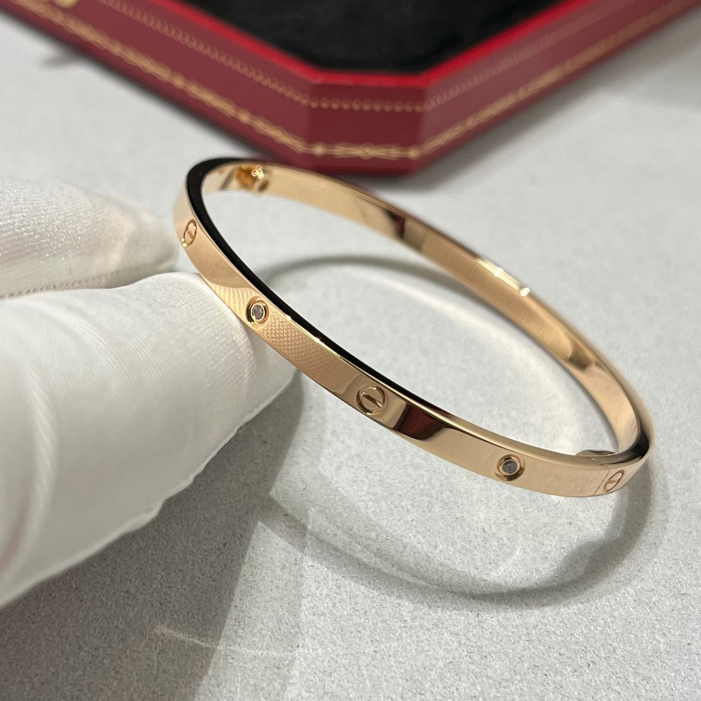 [Amore]LOVE BRACELET 3.65MM 6 DIAMONDS