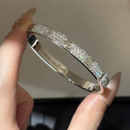 [Amore]LOVE BRACELET 6.1MM DIAMOND-PAVED