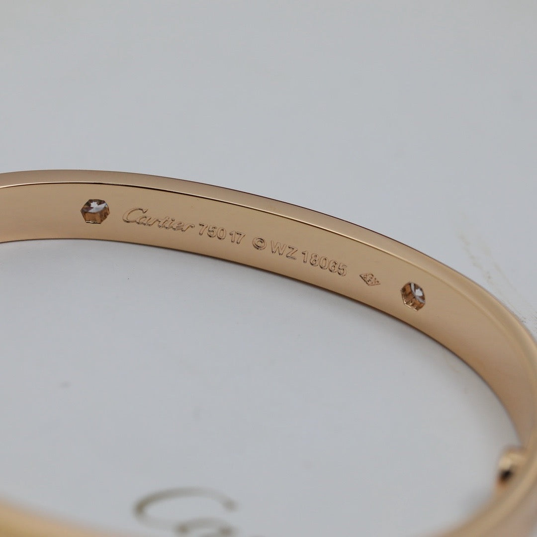 [Amore]LOVE BRACELET 6.1MM 4 DIAMONDS
