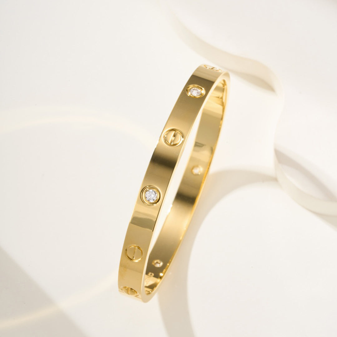 [Amore]LOVE BRACELET 6.1MM 4 DIAMONDS