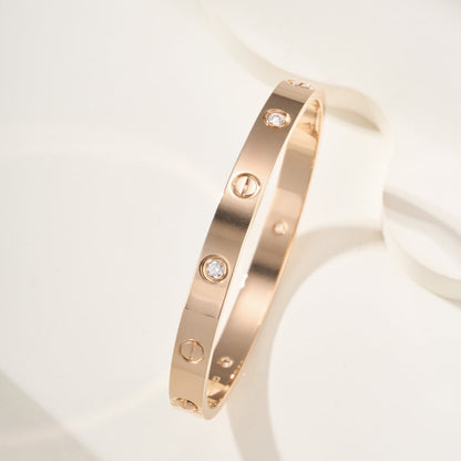 [Amore]LOVE BRACELET 6.1MM 4 DIAMONDS