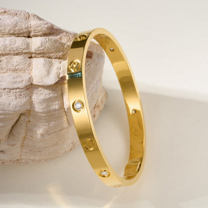 [Amore]LOVE BRACELET 6.1MM 4 DIAMONDS