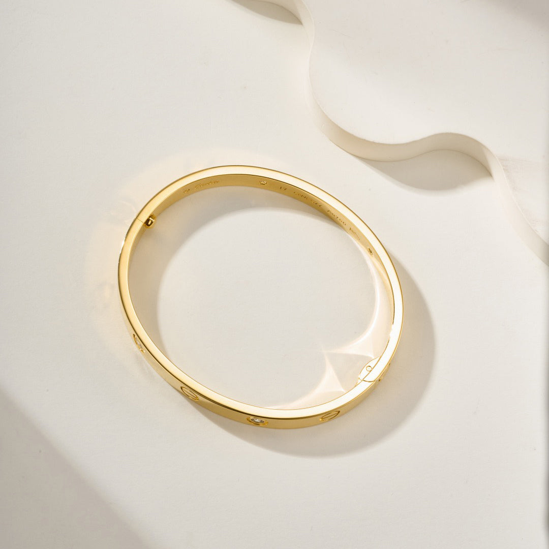 [Amore]LOVE BRACELET 6.1MM 4 DIAMONDS