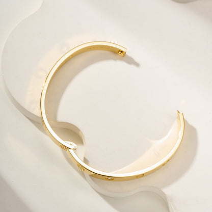 [Amore]LOVE BRACELET 6.1MM 4 DIAMONDS