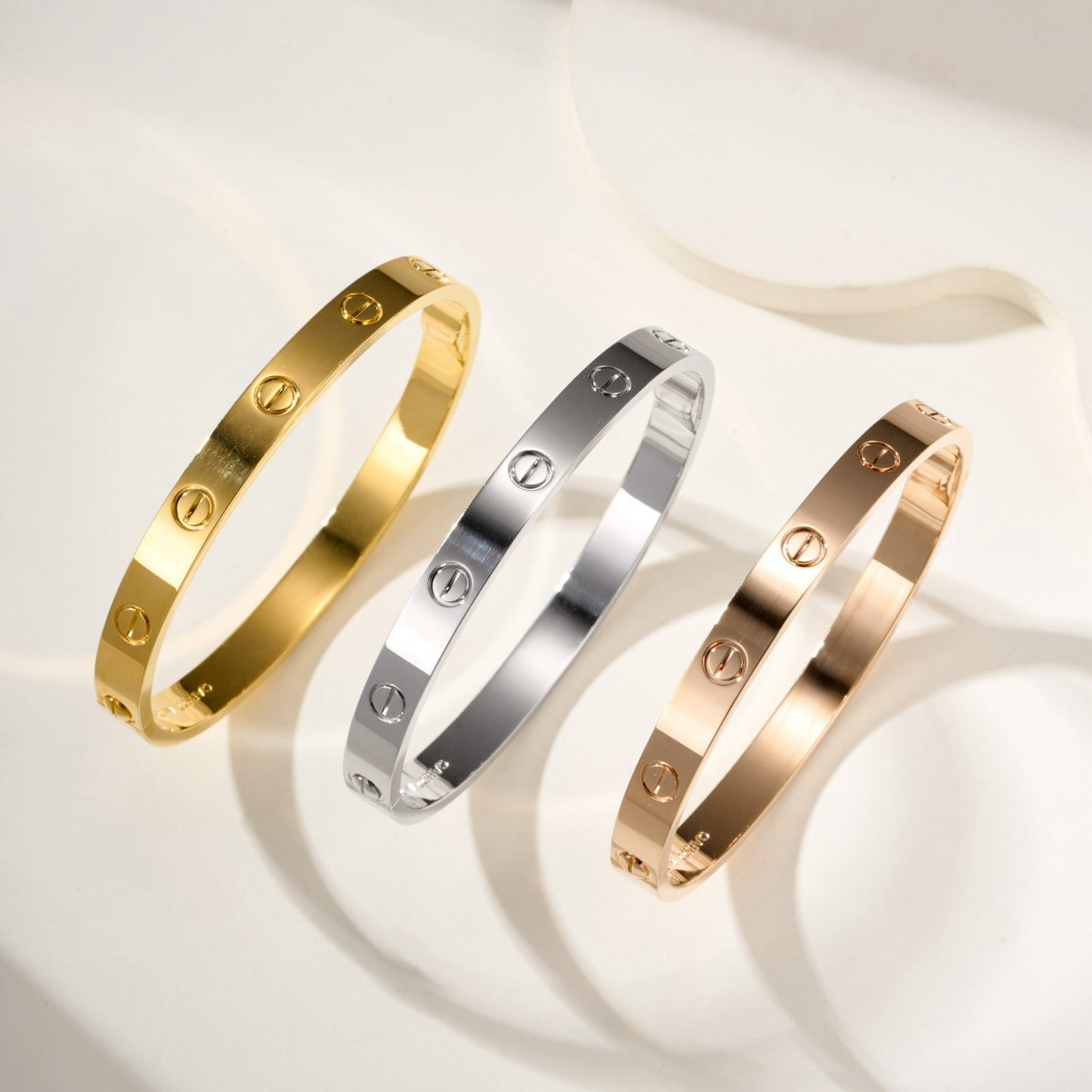 [Amore]LOVE BRACELET 6.1MM NO DIAMONDS