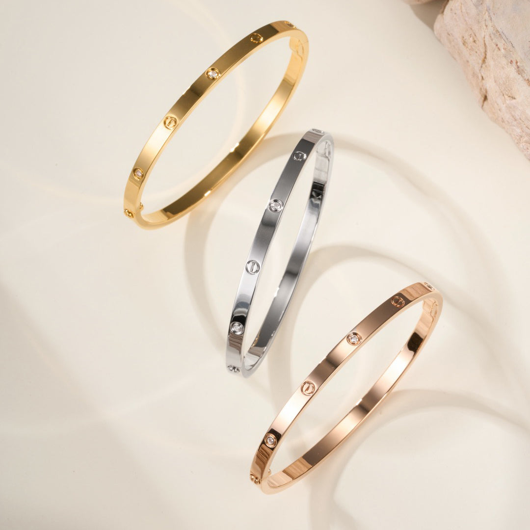 [Amore]LOVE BRACELET 3.65MM 6 DIAMONDS