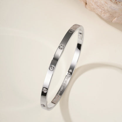 [Amore]LOVE BRACELET 3.65MM 6 DIAMONDS