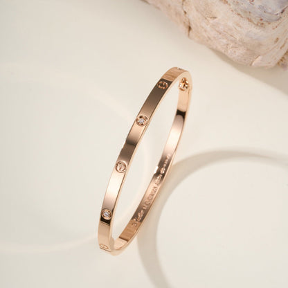 [Amore]LOVE BRACELET 3.65MM 6 DIAMONDS