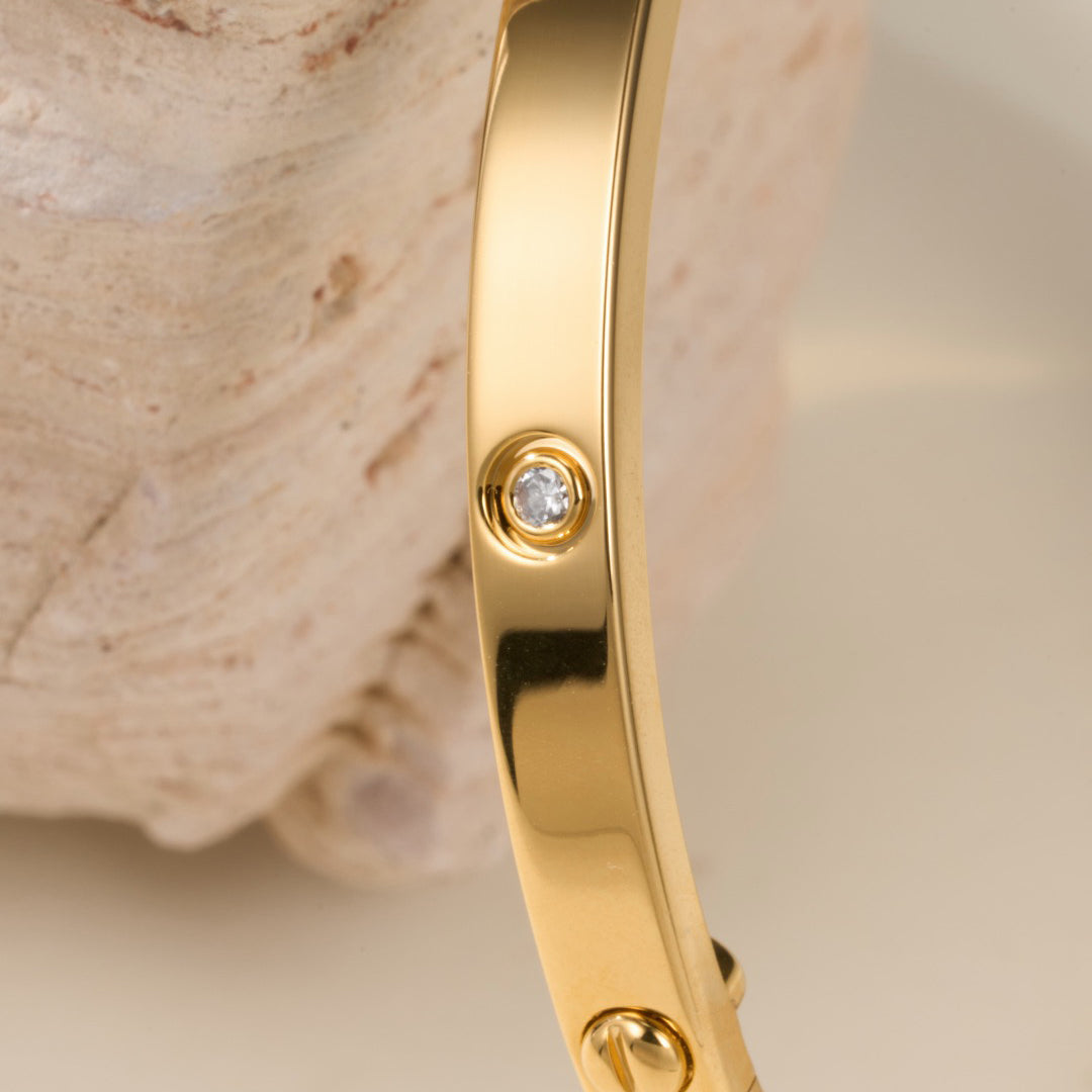 [Amore]LOVE BRACELET 3.65MM 6 DIAMONDS