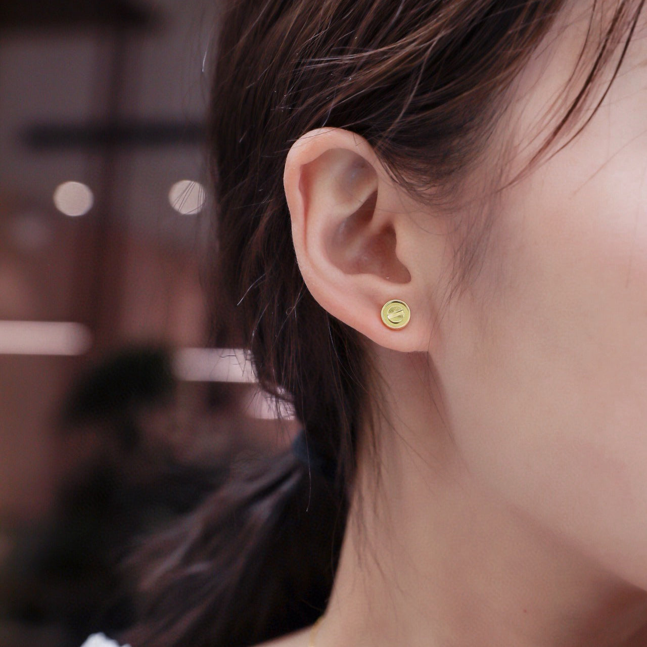 [Amore]LOVE EARRINGS 7.2MM