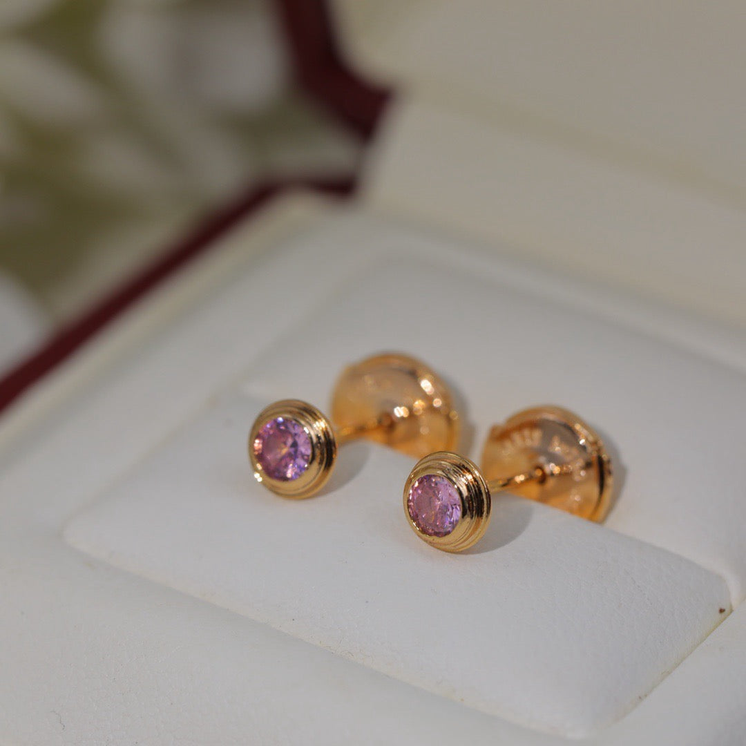 [Amore]DAMOUR PING DIAMOND EARRINGS