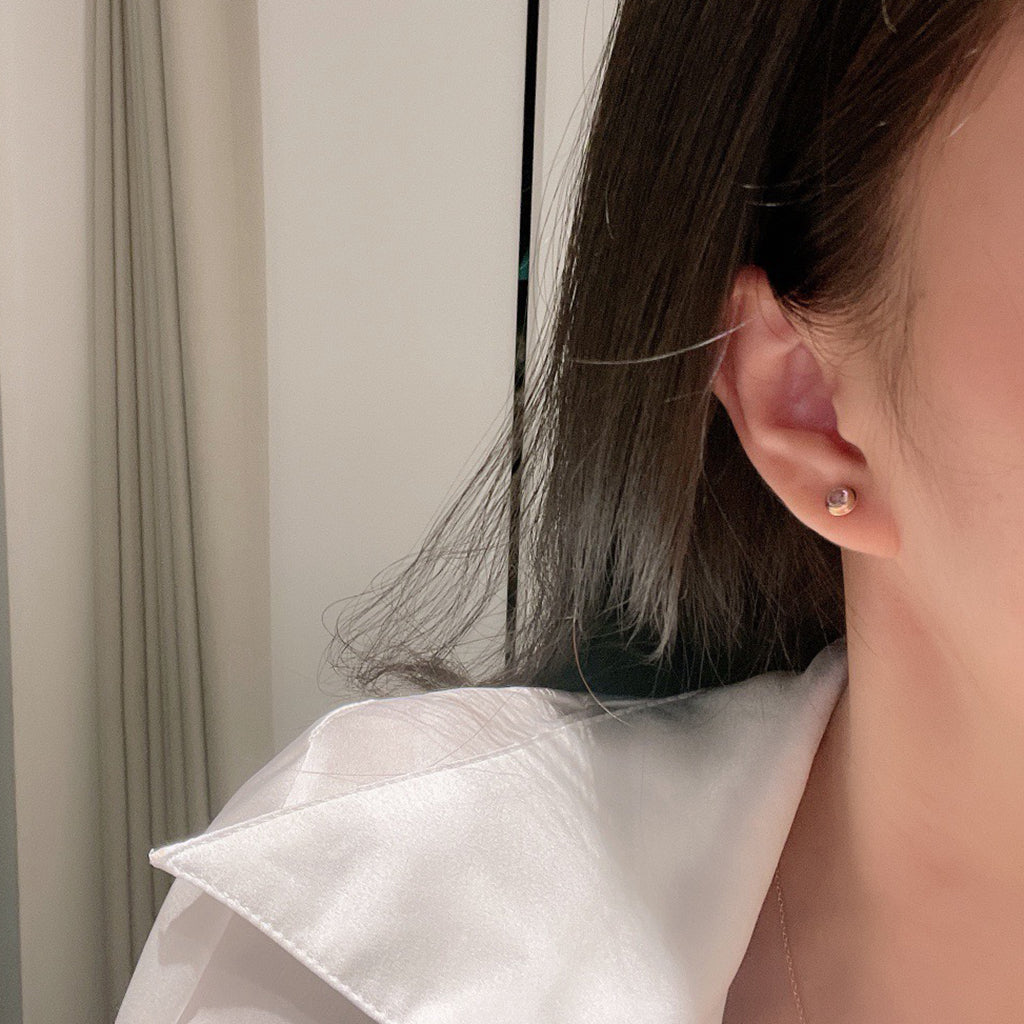 [Amore]DAMOUR PING DIAMOND EARRINGS