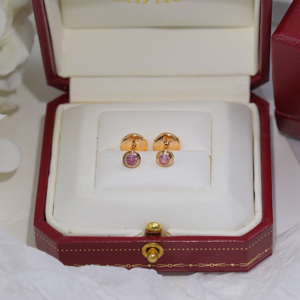 [Amore]DAMOUR PING DIAMOND EARRINGS