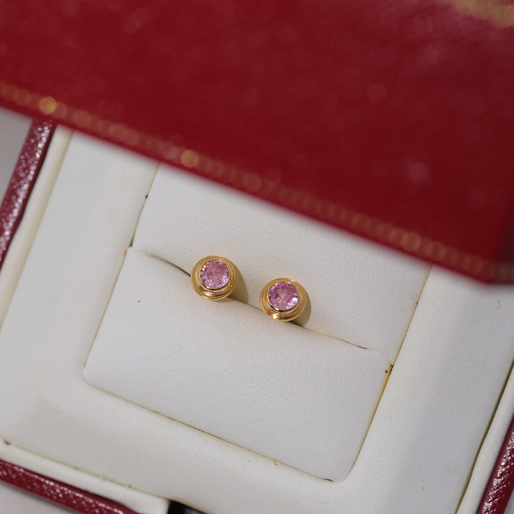 [Amore]DAMOUR PING DIAMOND EARRINGS