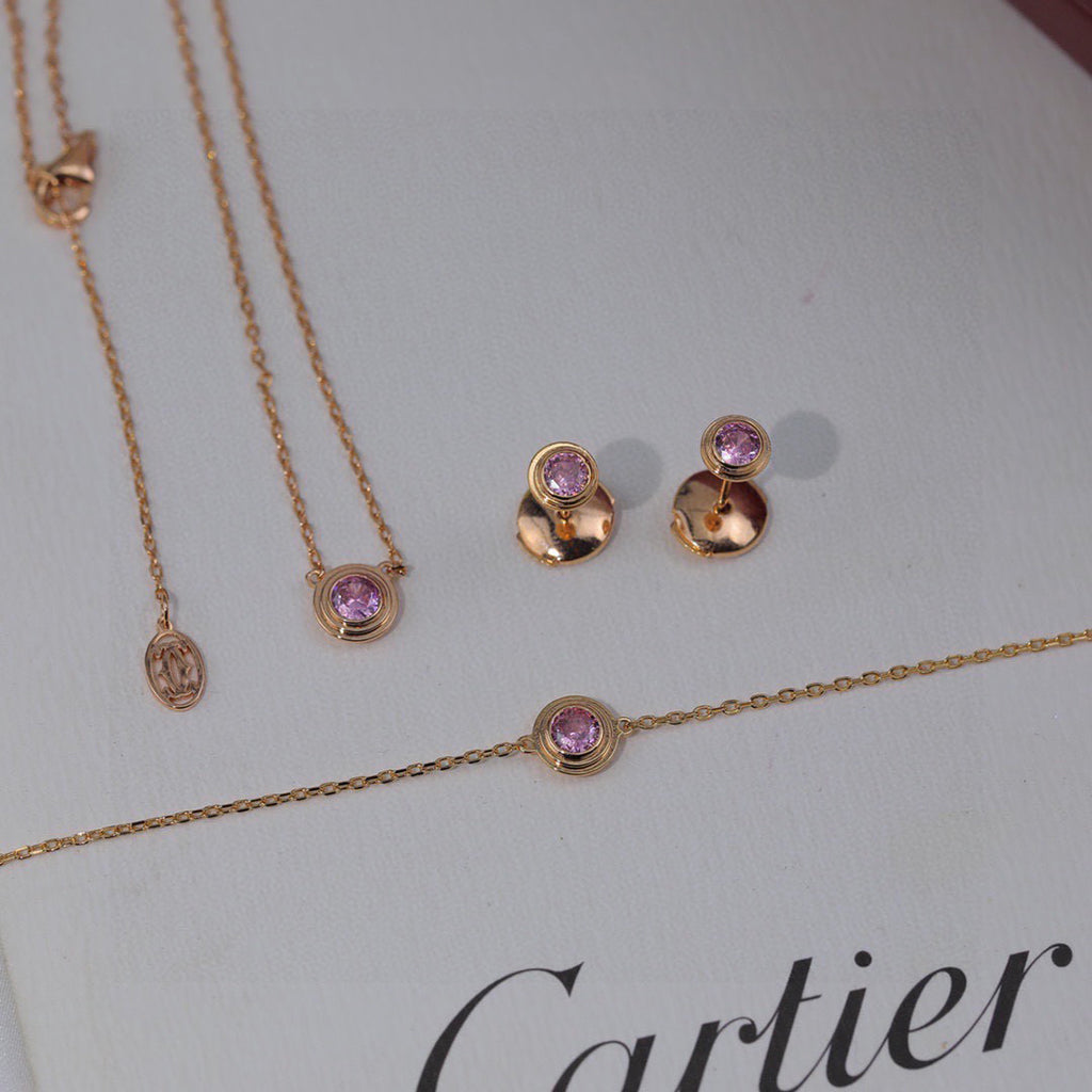 [Amore]DAMOUR PING DIAMOND EARRINGS