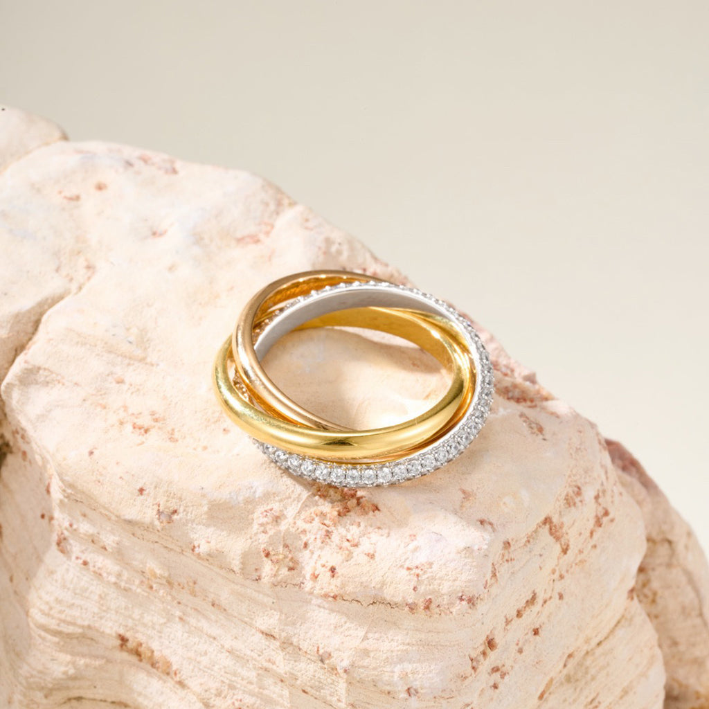[Amore]TRINITY 2.5MM RING COLLECTION