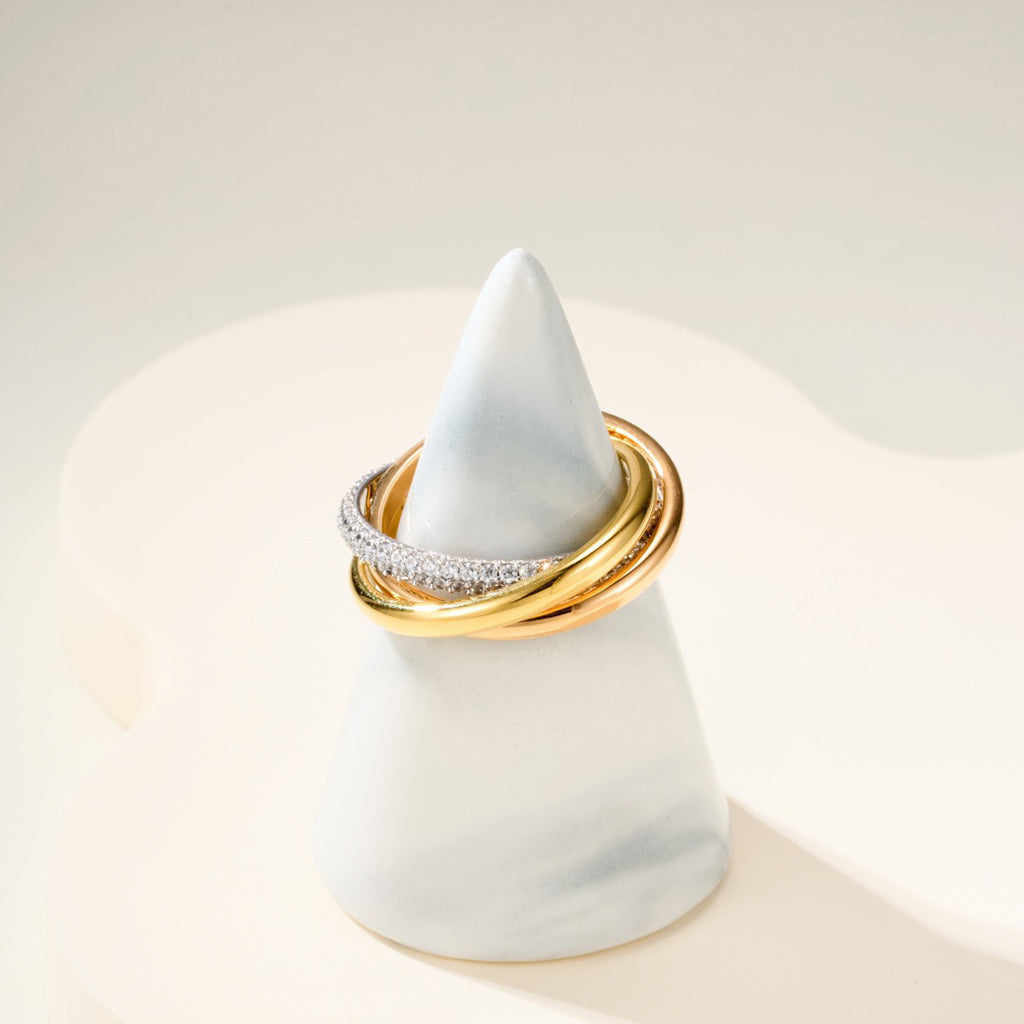 [Amore]TRINITY 2.5MM RING COLLECTION