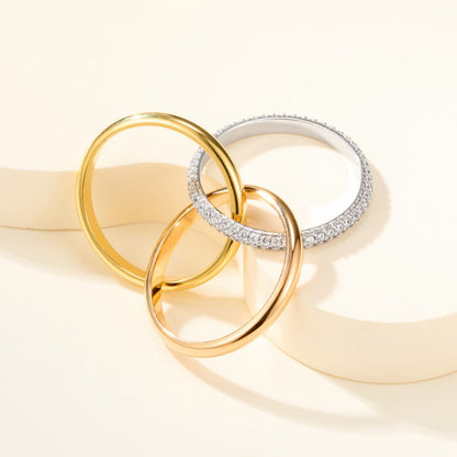 [Amore]TRINITY 2.5MM RING COLLECTION