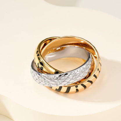 [Amore]TRINITY  RING LEOPARD PRINT