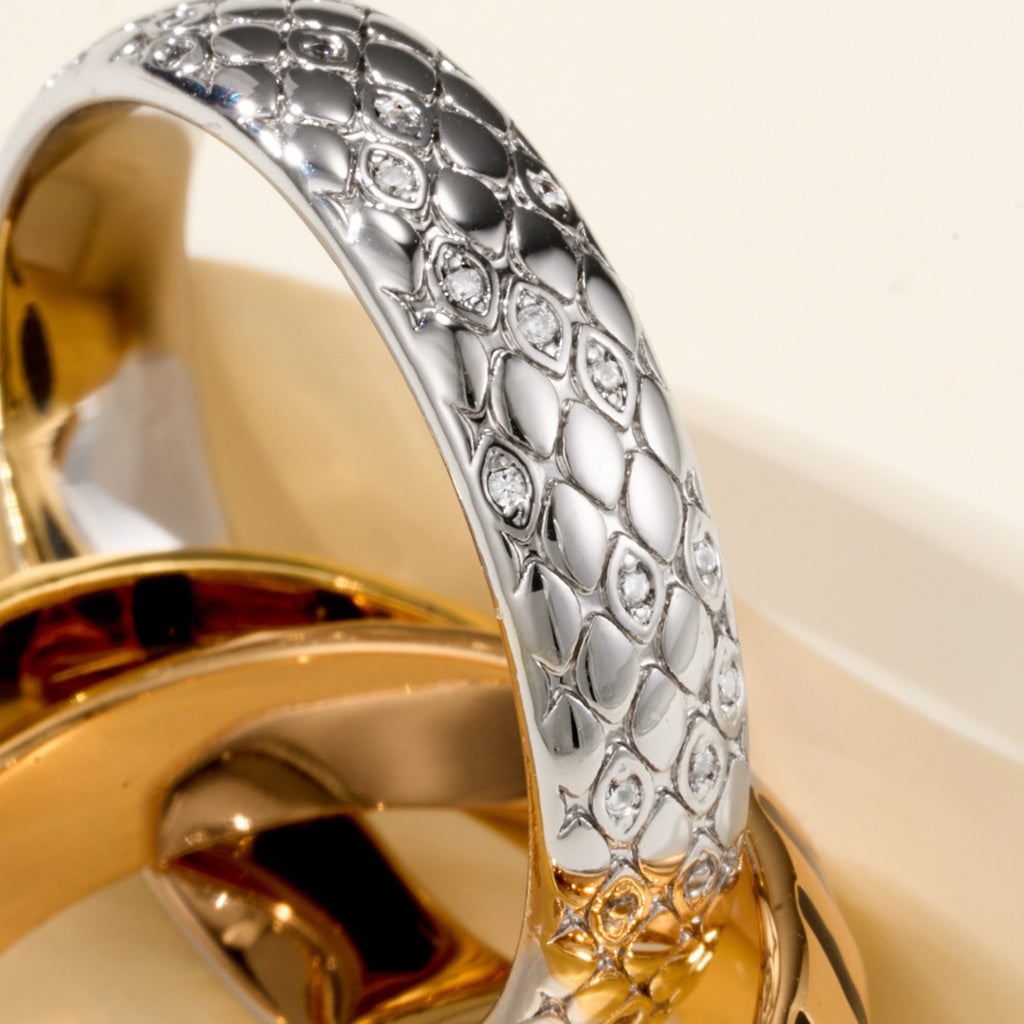 [Amore]TRINITY  RING LEOPARD PRINT