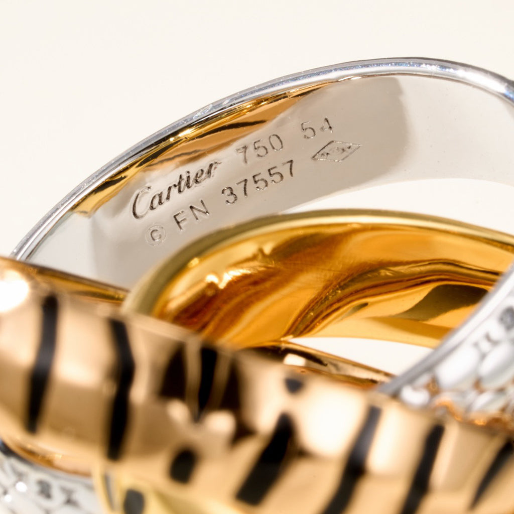 [Amore]TRINITY  RING LEOPARD PRINT