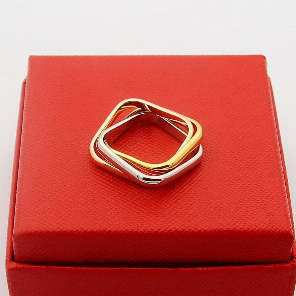 [Amore]TRINITY 3.5MM CUSHION RING COLLECTION