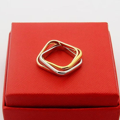 [Amore] TRINITY 3.5MM CUSHION RING COLLECTION
