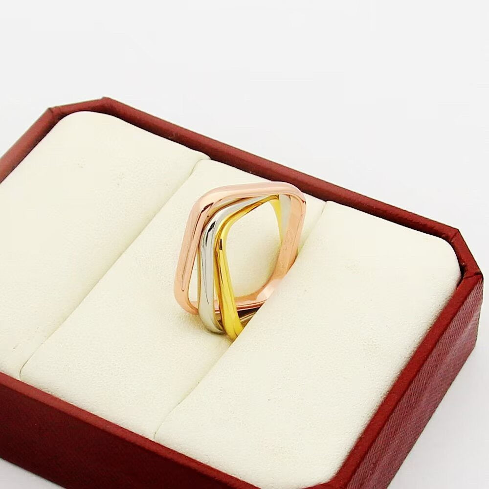 [Amore] TRINITY 3.5MM CUSHION RING COLLECTION