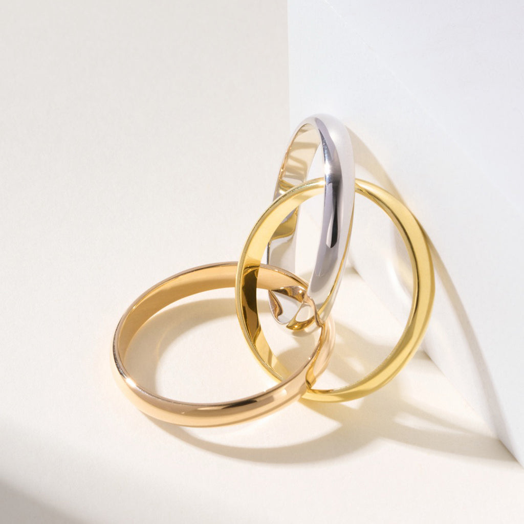 [Amore]TRINITY 2.5MM RING COLLECTION
