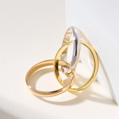 [Amore]TRINITY 2.5MM RING COLLECTION