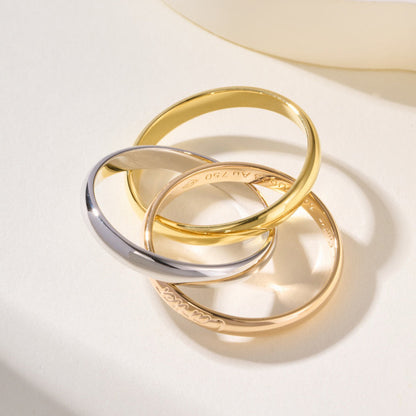 [Amore]TRINITY 2.5MM RING COLLECTION