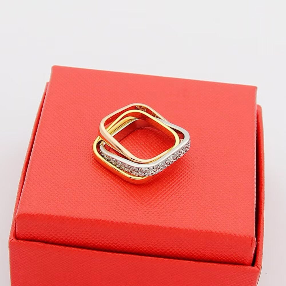 [Amore]TRINITY 3.5MM CUSHION RING COLLECTION