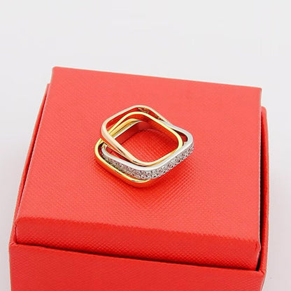 [Amore]TRINITY 3.5MM CUSHION RING COLLECTION