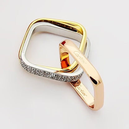 [Amore] TRINITY 3.5MM CUSHION RING COLLECTION