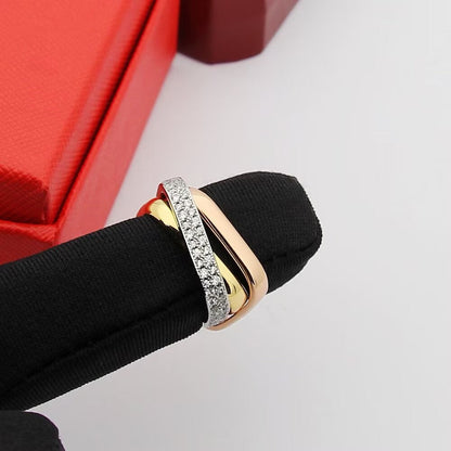 [Amore]TRINITY 3.5MM CUSHION RING COLLECTION