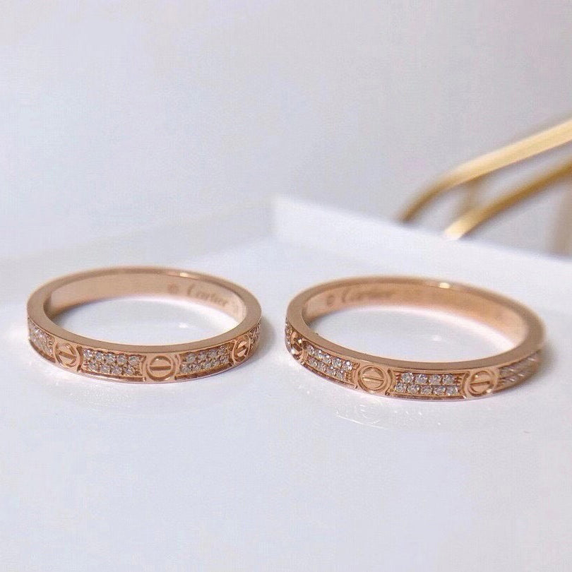 [Amore]LOVE RING 2.65MM DIAMOND