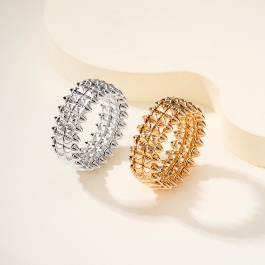 [Amore]CLASH 9.2MM DOUBLE ROW RING