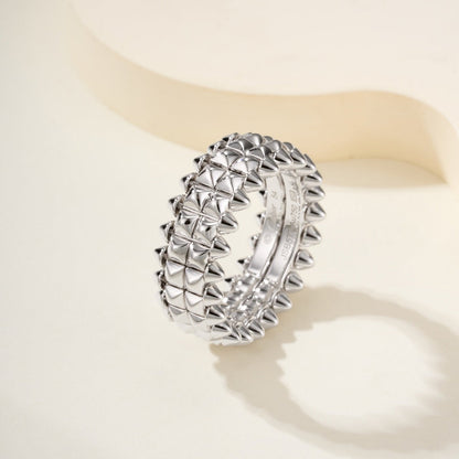 [Amore]CLASH 9.2MM DOUBLE ROW RING