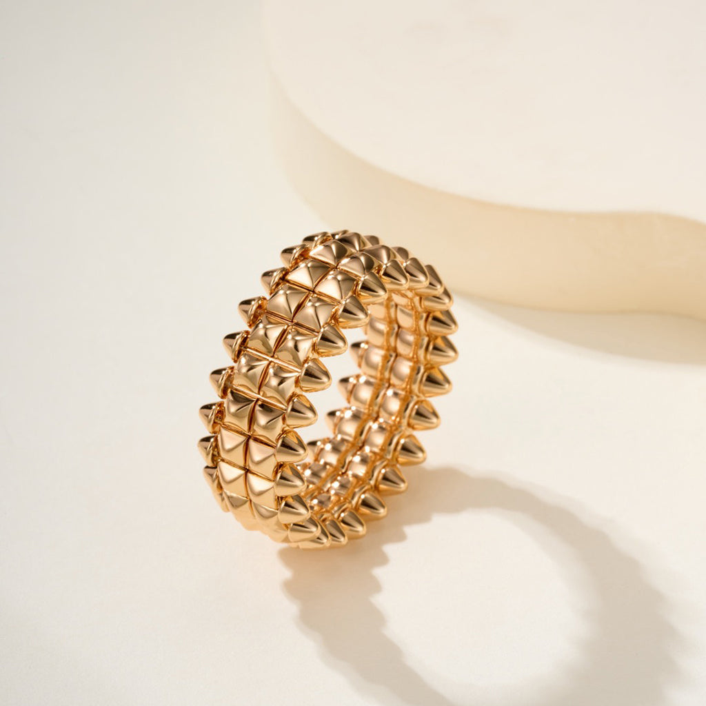 [Amore]CLASH 9.2MM DOUBLE ROW RING