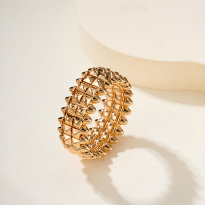 [Amore]CLASH 9.2MM DOUBLE ROW RING