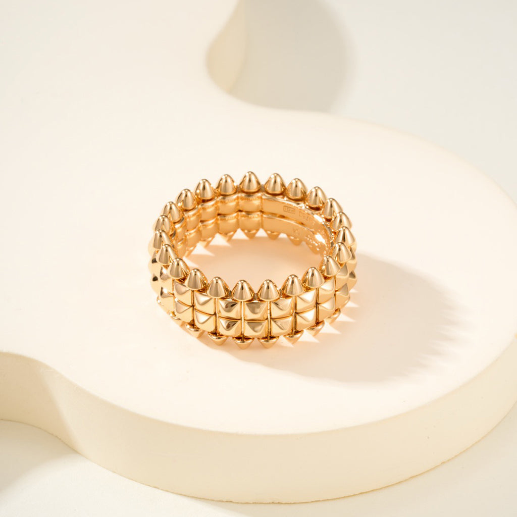 [Amore]CLASH 9.2MM DOUBLE ROW RING