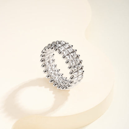 [Amore]CLASH 9.2MM DOUBLE ROW RING