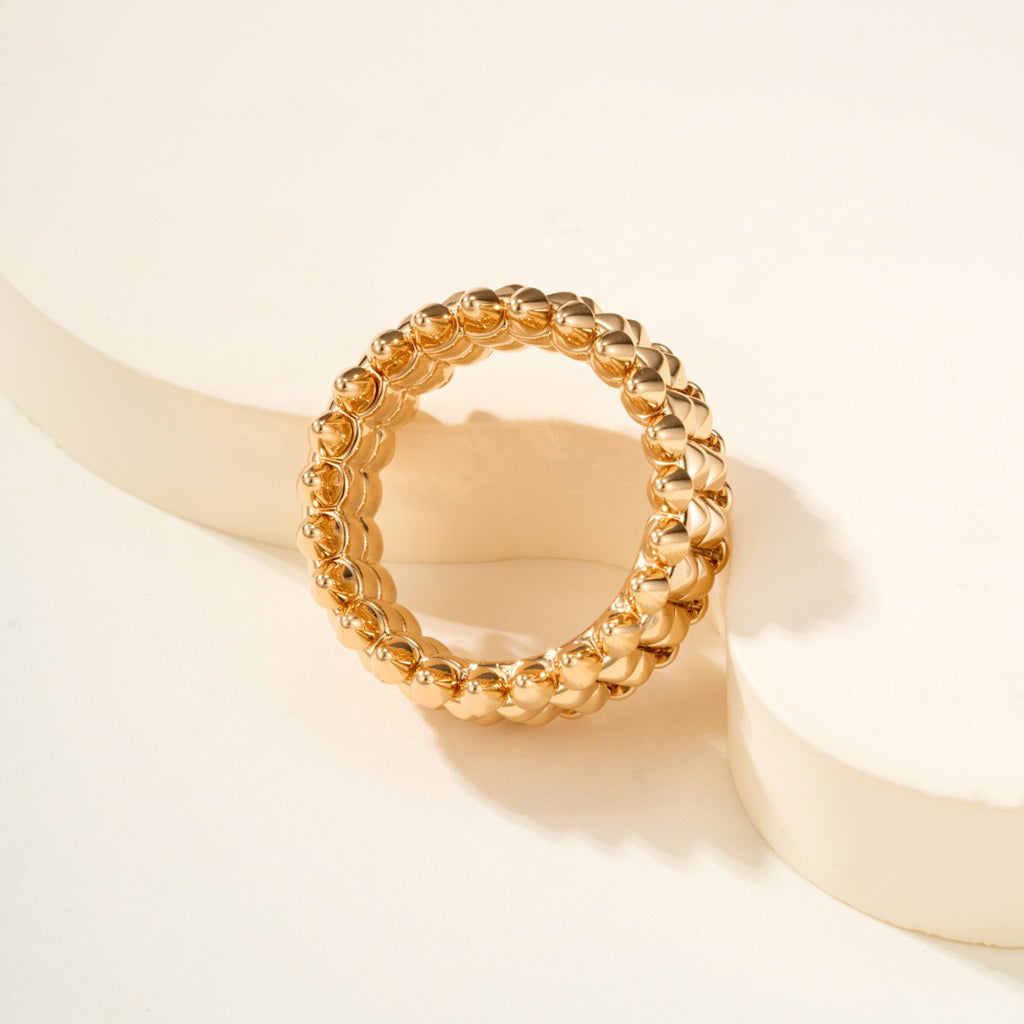 [Amore]CLASH 9.2MM DOUBLE ROW RING