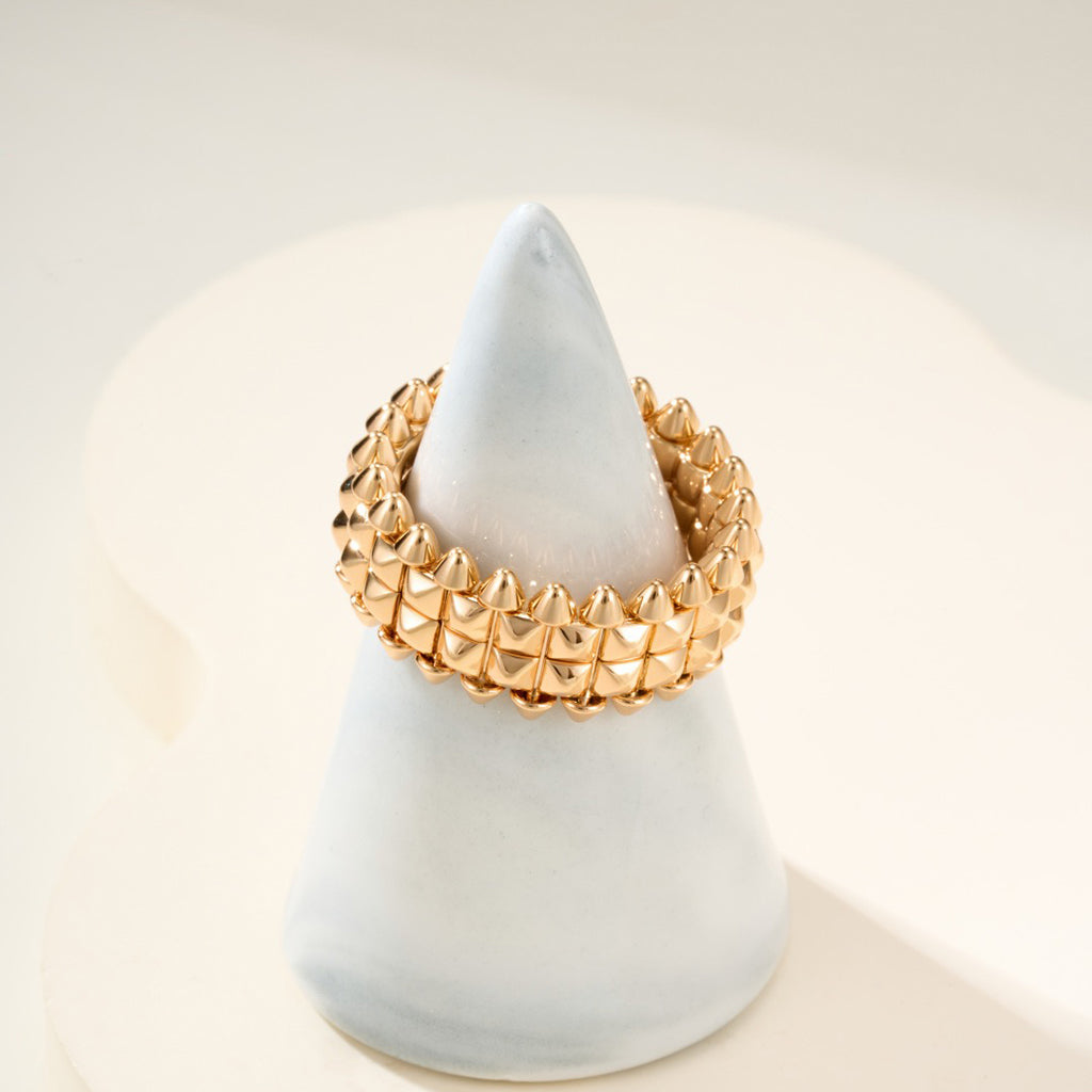 [Amore]CLASH 9.2MM DOUBLE ROW RING